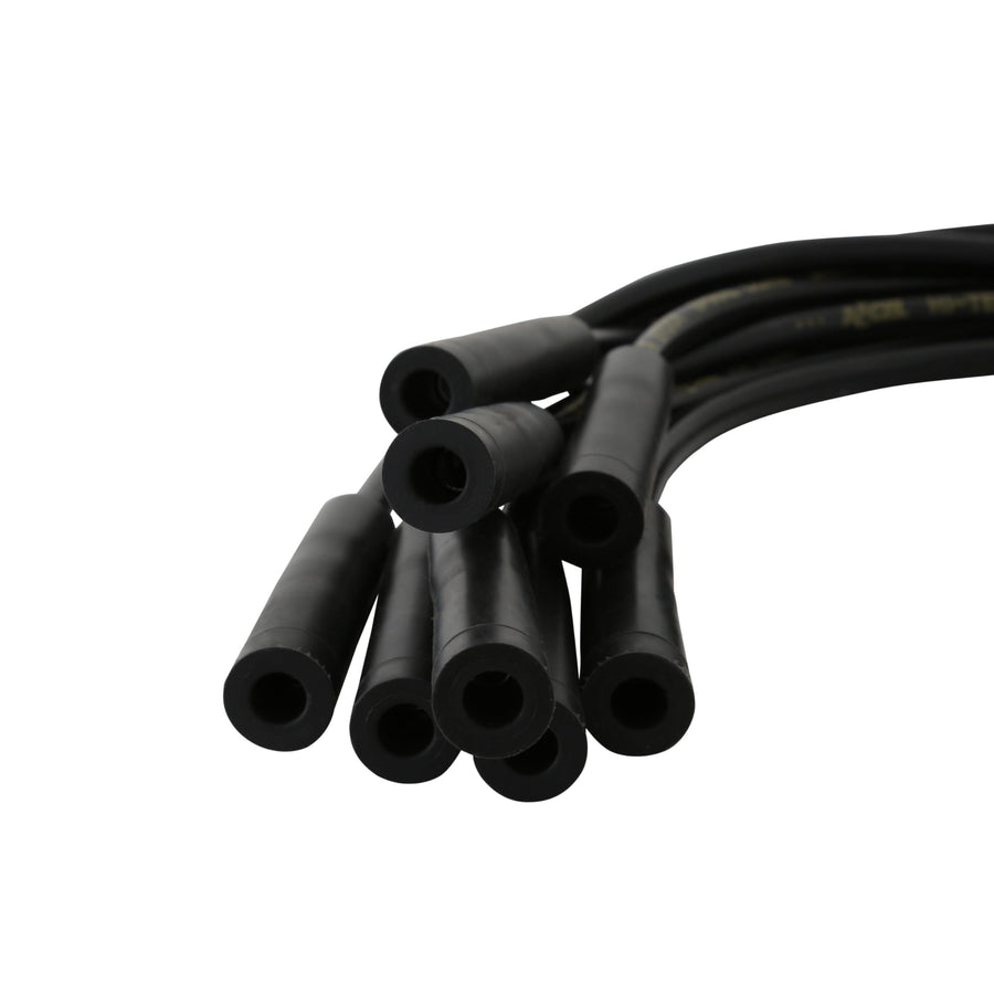 8mm ACCEL Super Stock Spiral Custom Spark Plug Wire Set Black 5047K