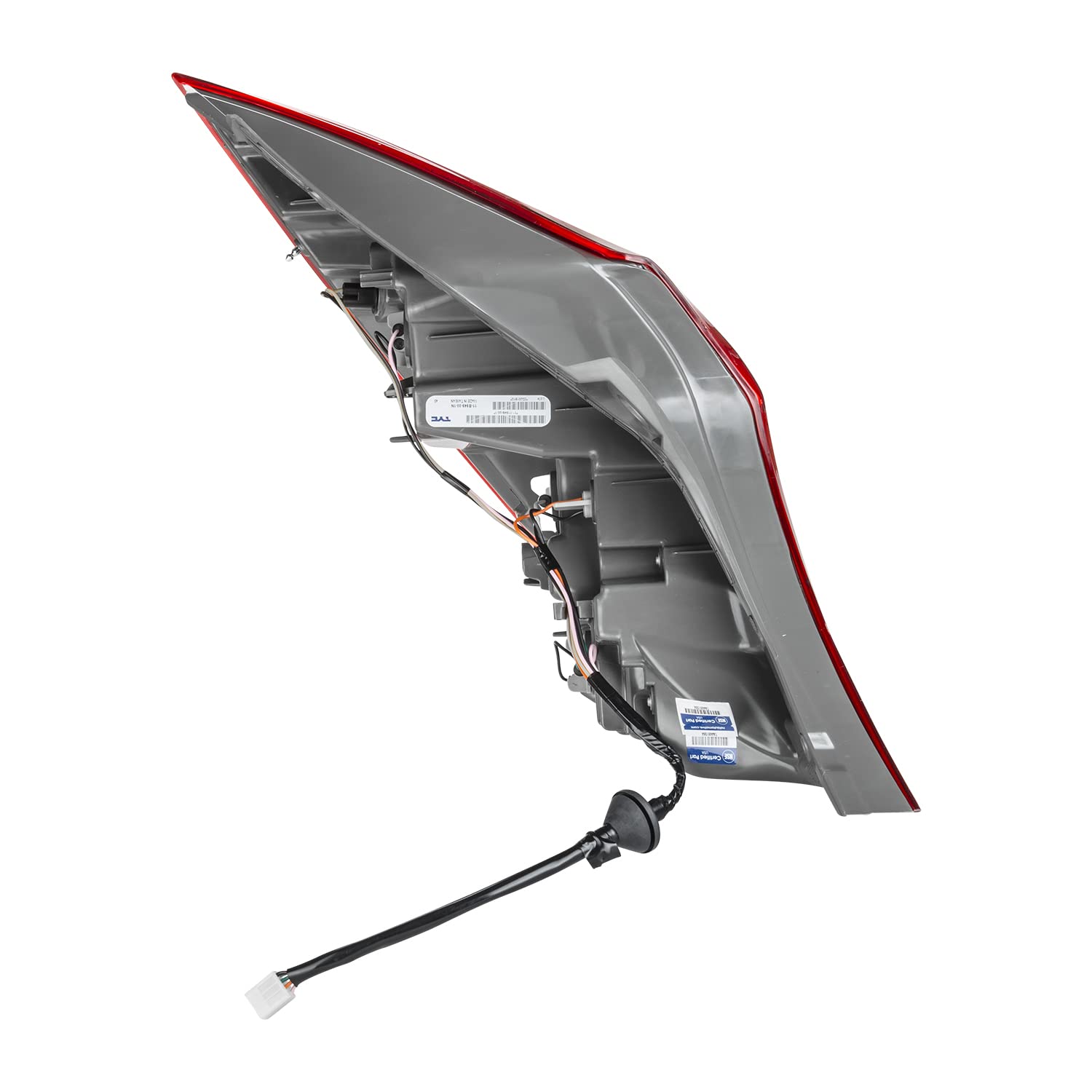 Right TYC Tail Light Assembly Compatible with 2012-2017 Hyundai Accent