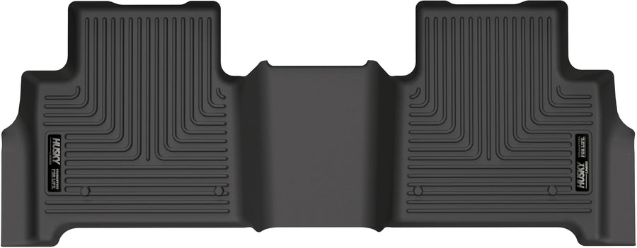 Weatherbeater Husky Liners Floor Mats | Fits 2016-2026 Dodge Durango & 2022 Jeep Grand Cherokee, WK & 2016-2021 Jeep Grand Cherokee | 2nd Row, 1-pc Black - 14631