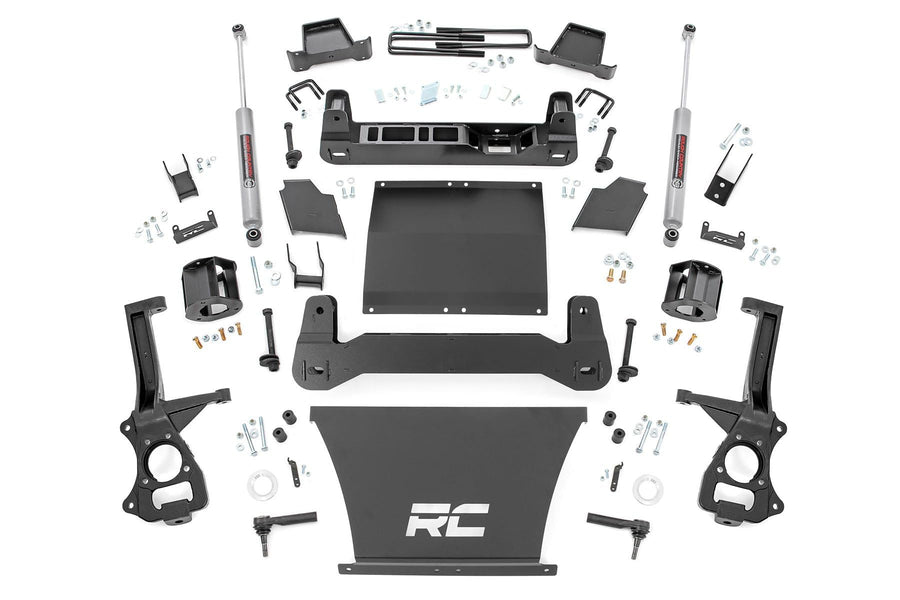 4" Lift Kit Rough Country for 19-24 Chevy/GMC 1500 TrailBoss/AT4 | Gas - 27531
