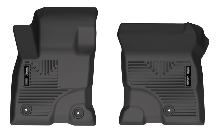 Weatherbeater Husky Liners Floor Mats | Fits 2022-2025 Ford Escape (Hybrid) | Front Row, 1-pc Black - 15961