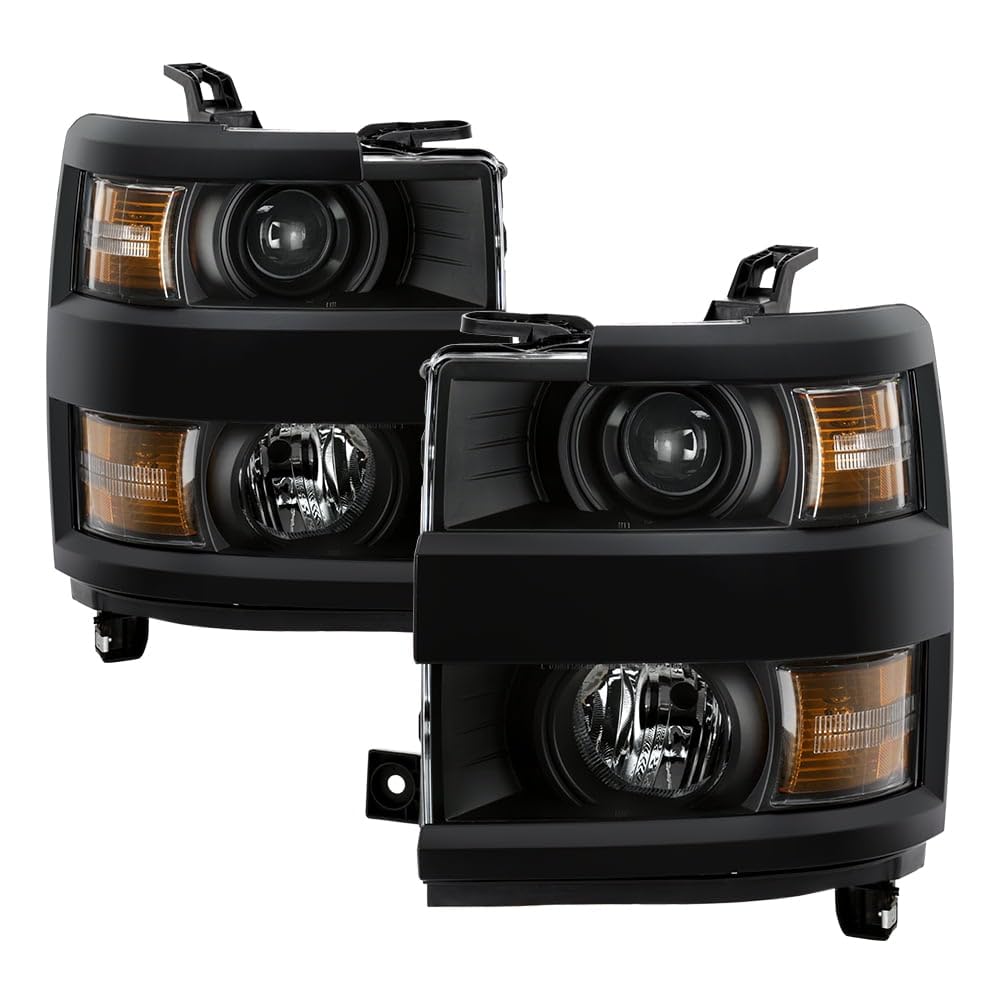 OEM Style Spyder Xtune Headlight (HD-JH-CS15HD-AM-BK) (POE)