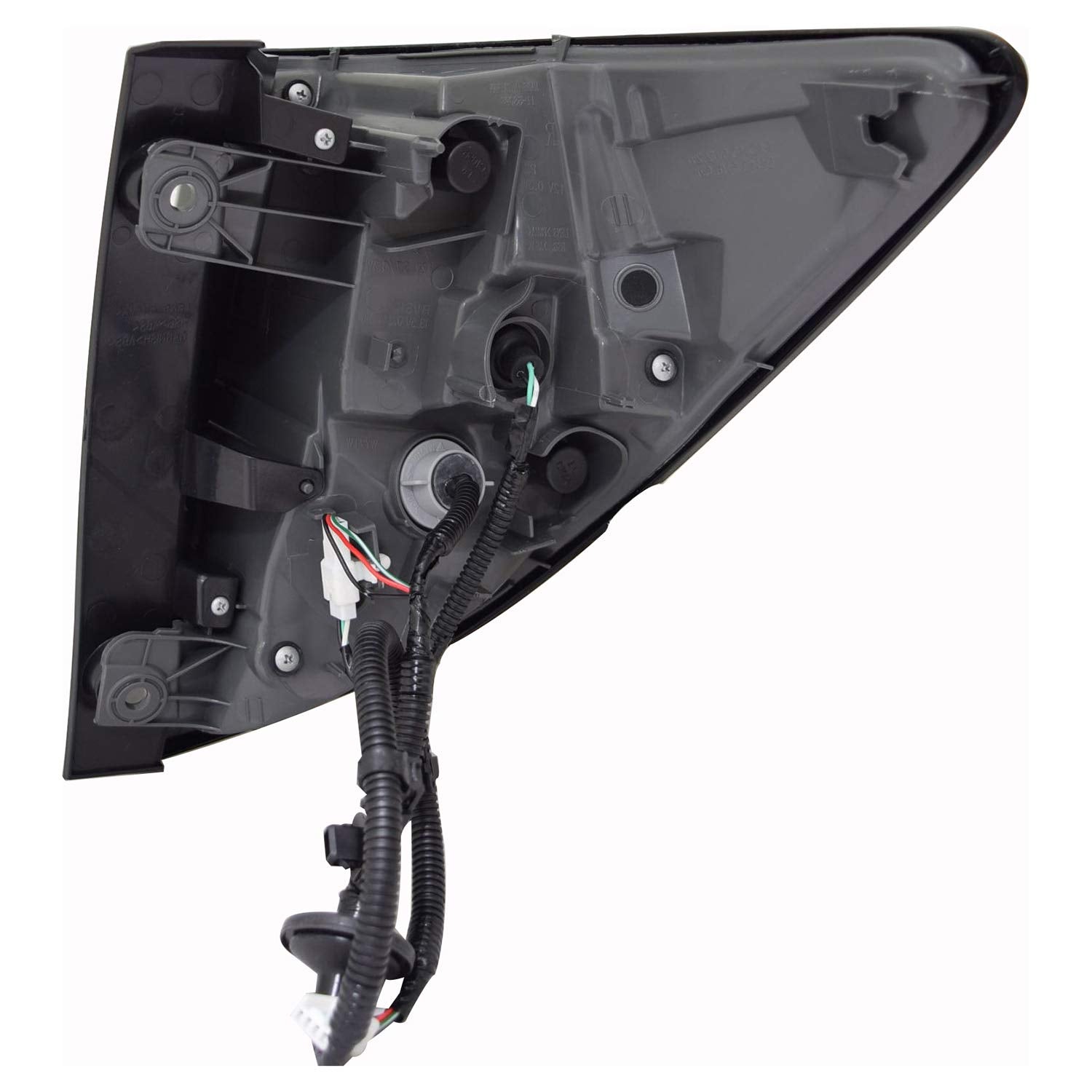 Left TYC Tail Light Assembly Compatible with 2019-2021 Honda HR-V