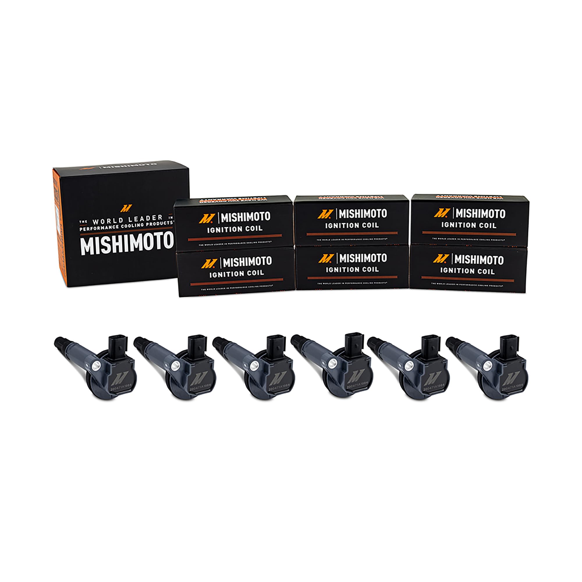 Mishimoto 6-Pack Ignition Coil compatible with Ford Mustang 3.7L 2011-2016