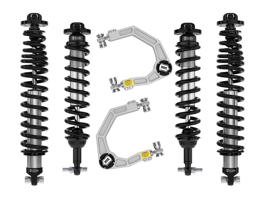 2021-2023 Ford Bronco, ICON Sasquatch, 2-3" Lift, Stage 3 Suspension System, Billet, Heavy Rate Rear Spring