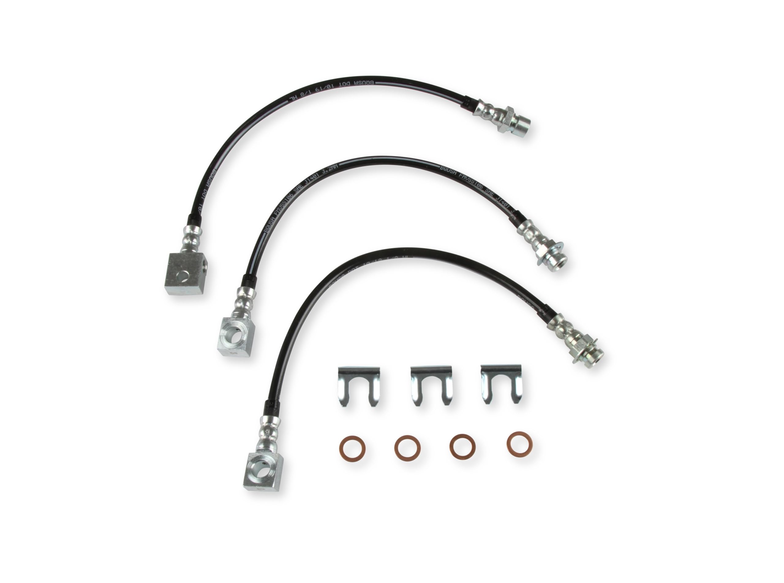 RK402-2 REKUDO JL8 Rear Brake Hoses