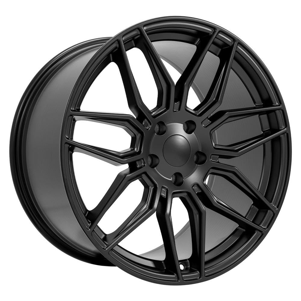 20" Replica Wheel Cv03D OE Wheels Fits Chevrolet C8 Corvette 20X11 Satin Black Wheel