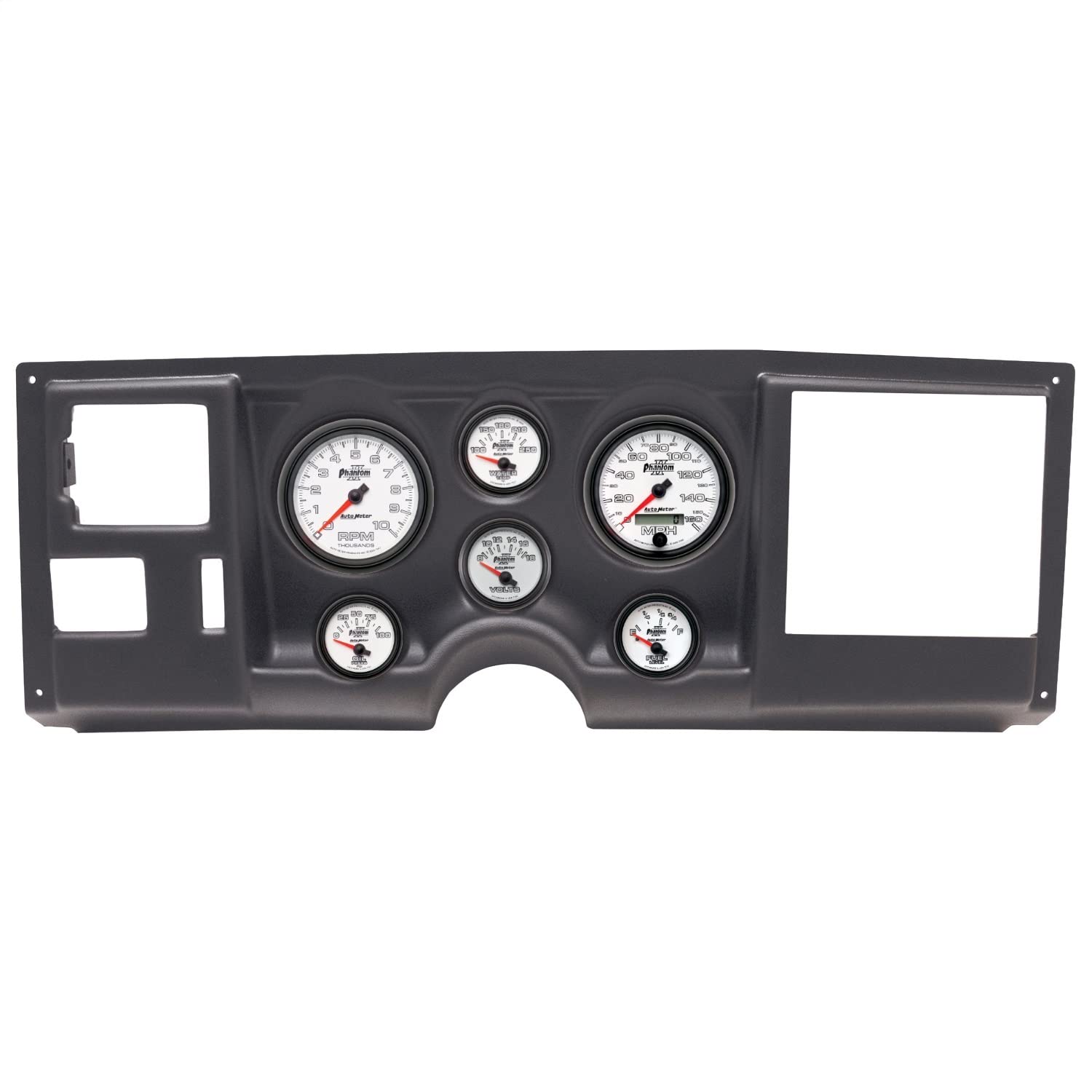 AUTO METER Direct Fit Dash Kit 2925-10, (3 3/8" X2, 2 1/16" X4), Chevy/Gmc Truck 88-94, Phantom Ii