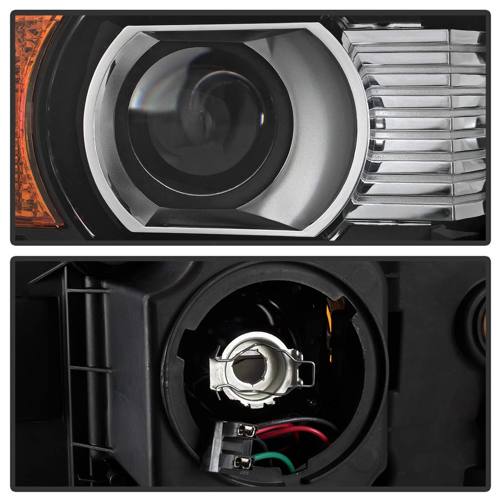 Halogen Spyder Automotive 9039959 Passenger Side Headlamp fits GMC Sierra 1500