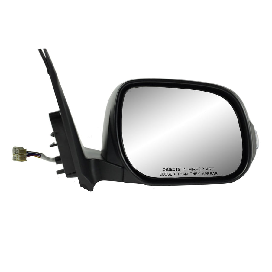 Toyota RAV4 Passenger Side Mirror, US Built, textured black w/PTM cover, w/turn signal, foldaway, Heated Power