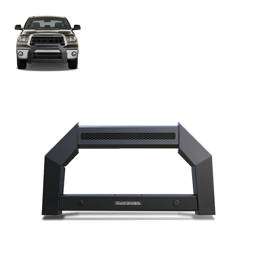 Bull Bar Black Horse Armour No Skid Plate Matte Black Compatible with 2007-2021 Toyota Tundra-AB-TO10-NL