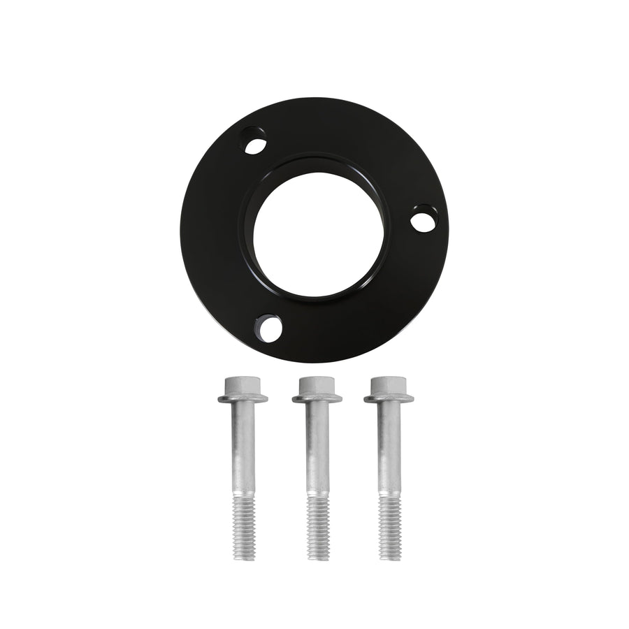 Holley Crankshaft Pulley Adapter 97-448 - 3.00-Inch Damper - 3-Bolt - Black