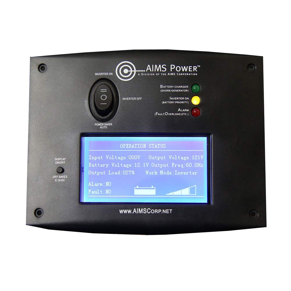 AIMS Power Remote Switch REMOTELF with LCD Monitoring Screen