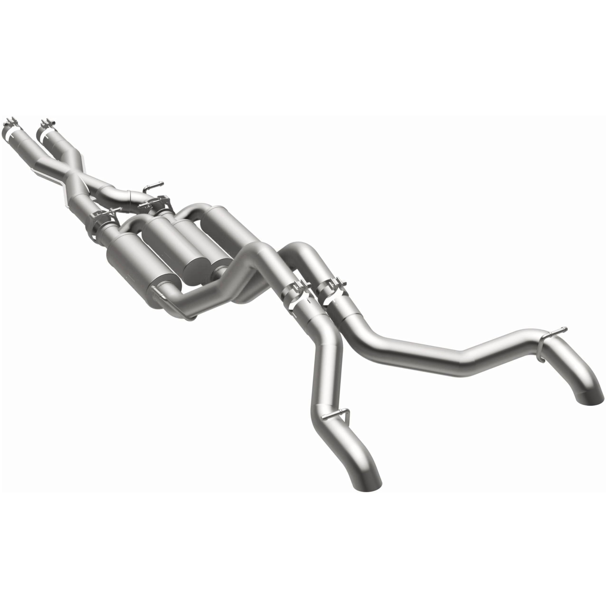 Cat-Back MagnaFlow Performance Exhaust System 19582: Rock Crawler Series, For 2021-2025 Jeep Wrangler Unlimited Rubicon 392, V8 6.4L