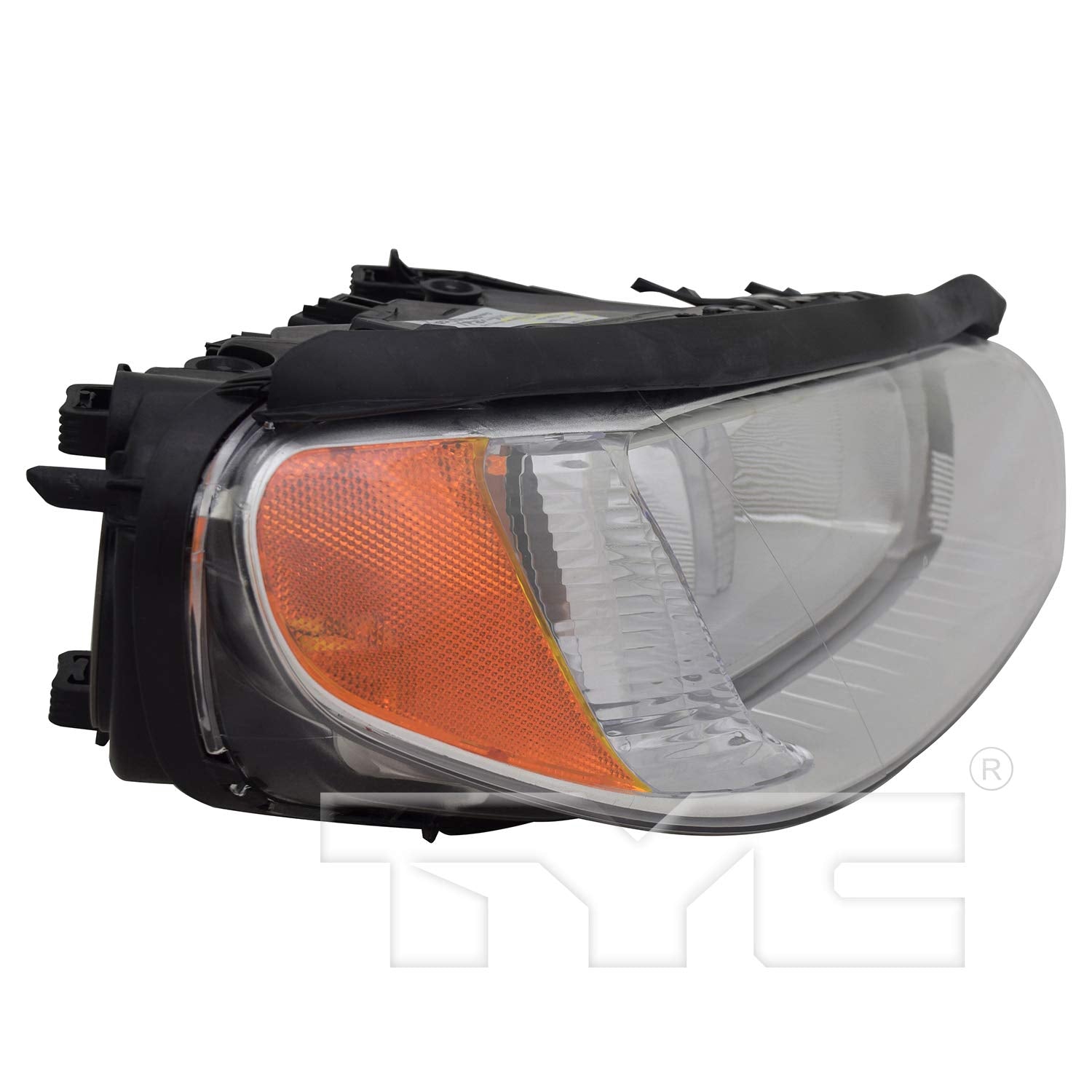 Right TYC Headlight Assembly Compatible with 2008-2010 Volvo V70
