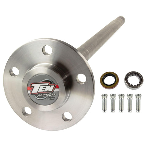 TEN Factory Bolt Pattern MG31136 Spline Drive Axle Shaft Assembly for Dana 35 Right Side 29.04" Length 27 Spline 5x4.5 Bolt Pattern Fits Jeep Wrangler/Cherokee/Grand Cherokee Replace 73624-1X 92-31286