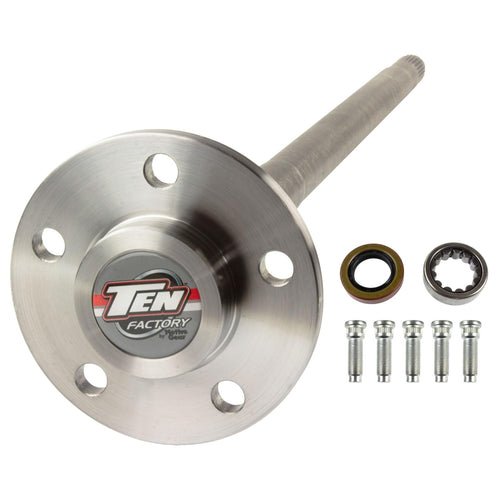 TEN Factory Bolt Pattern MG31136 Spline Drive Axle Shaft Assembly for Dana 35 Right Side 29.04" Length 27 Spline 5x4.5 Bolt Pattern Fits Jeep Wrangler/Cherokee/Grand Cherokee Replace 73624-1X 92-31286
