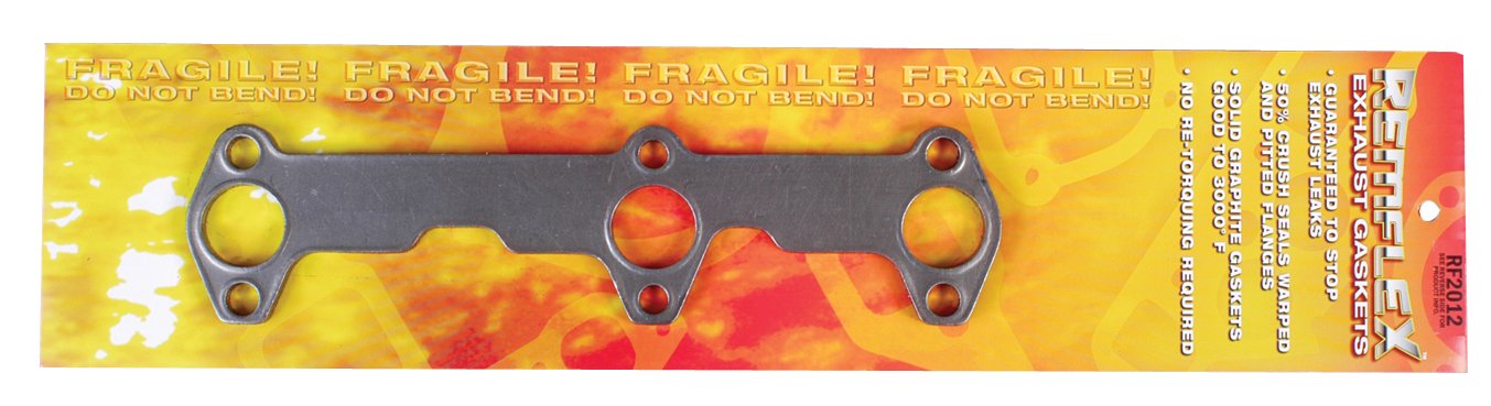 Exhaust Gasket Remflex for Chevy V6 Engine, (Set of 2) 2012