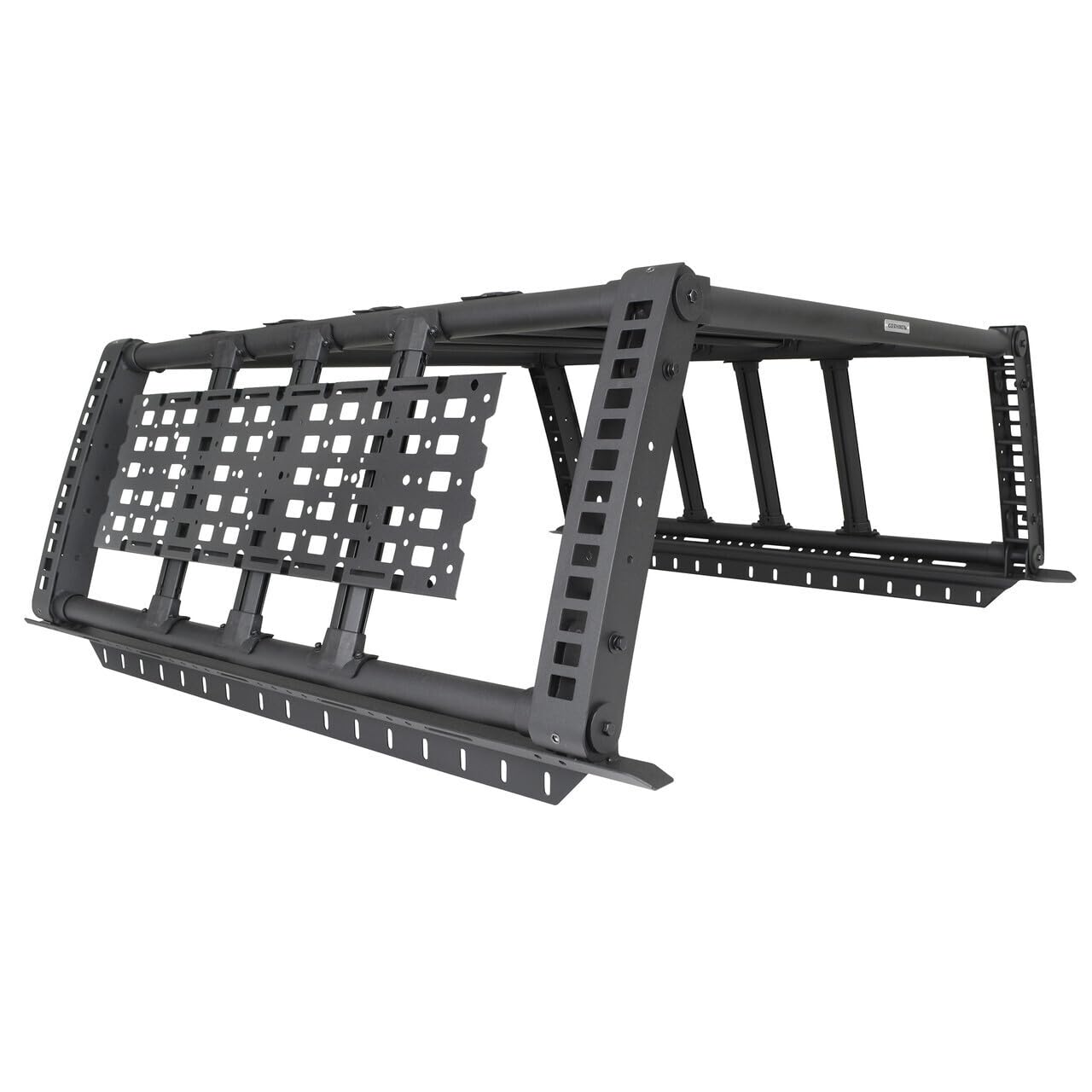 Go Rhino Xtreme Rack - Overland Full-Size Trucks | Steel and Aluminum, Textured Black | 5952000T | Fits