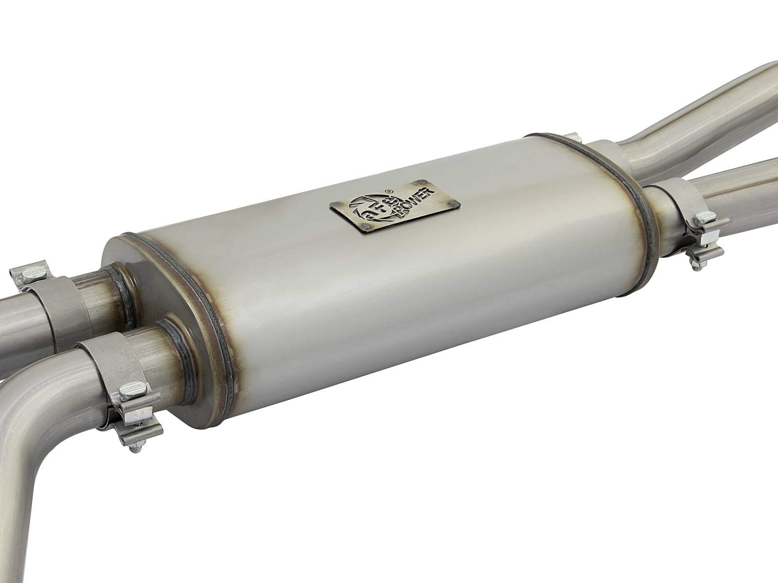 Rebel Series aFe Power 2-1/2" 409 Stainless Steel Cat-Back Exhaust System, 1 Pack