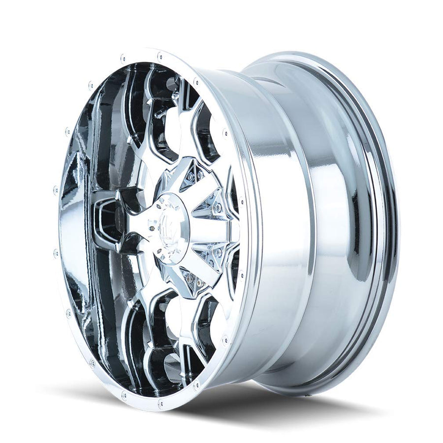 Chrome MAYHEM WARRIOR Wheel (20 x 9. inches /5 x 150 mm, 0 mm Offset)
