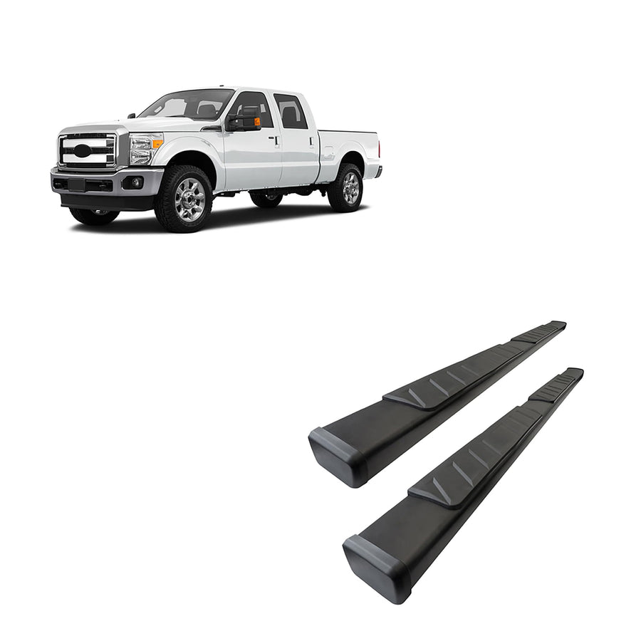 Black Summit Running Board Black Horse SU-FO0390BK, 1 Pack