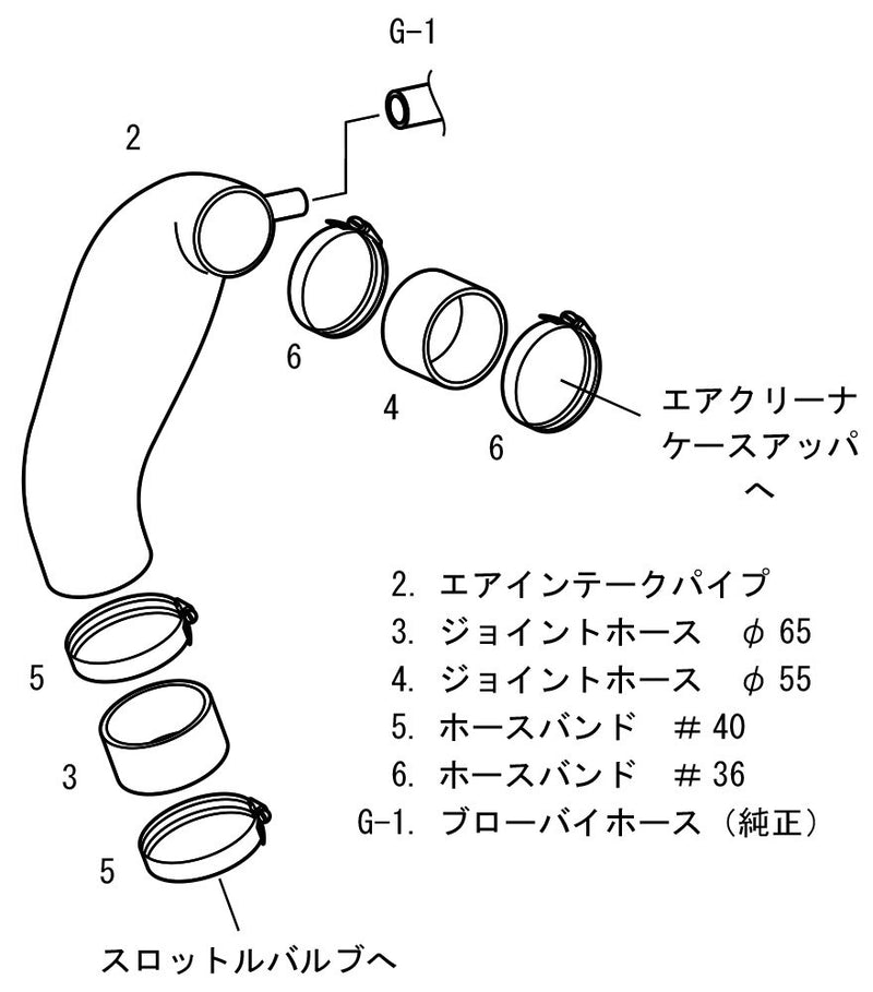Premium HKS Suction Intake Kit (70018-AT005)