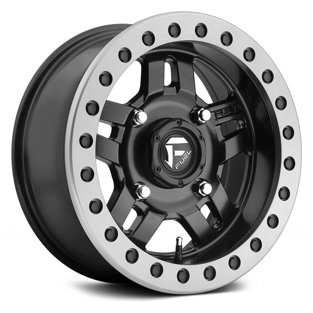 D917 Fuel Anza Bead Lock ATV/UTV 15x7 4x156 +38mm Matte Black Wheel Rim