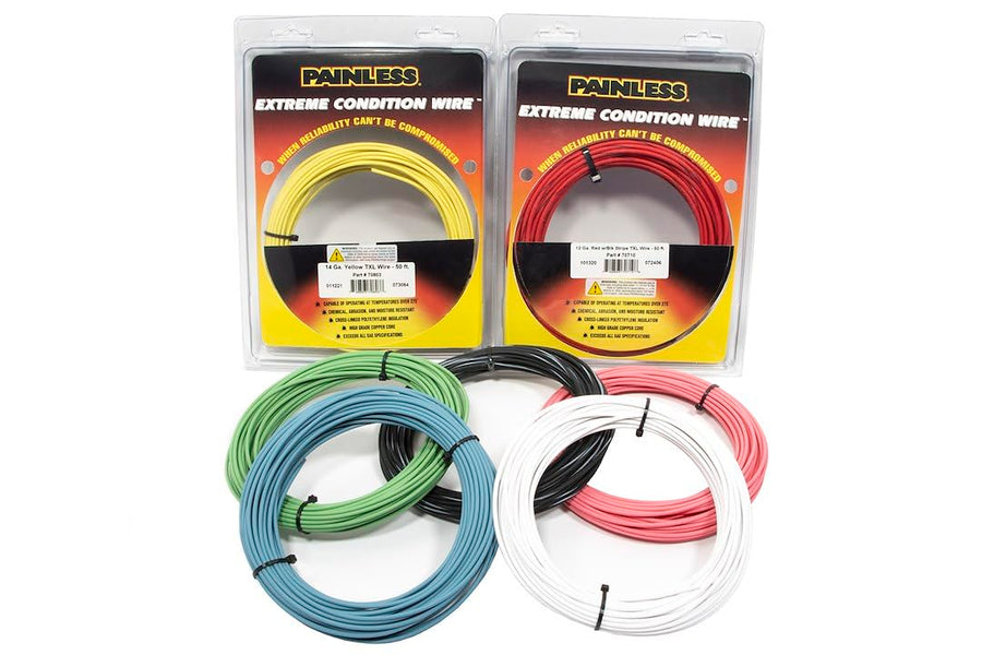 WRG PAINLESS TXL Wire 14G BRWN 50'