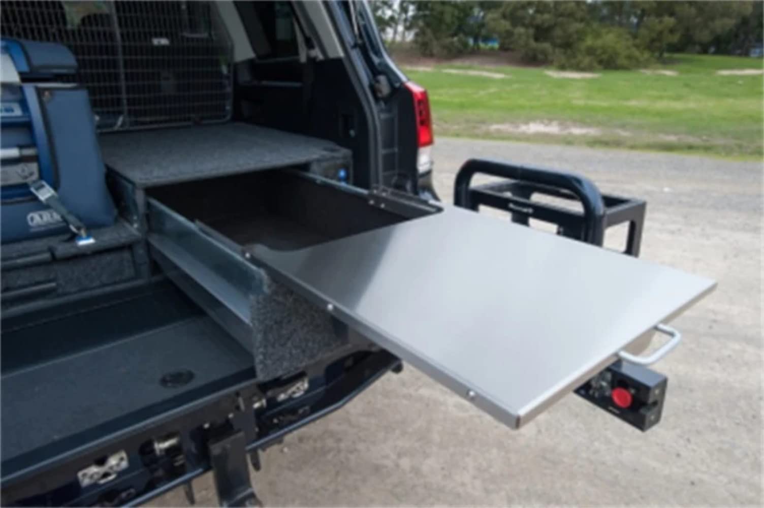 ARB Roller Drawer Table 19.6 in. Long x 0.7 in. High x 17.4 in. Wide For Use w/PN[RD1355/RD945] 304 Grade Brushed Stainless Steel ARB RDTAB1355