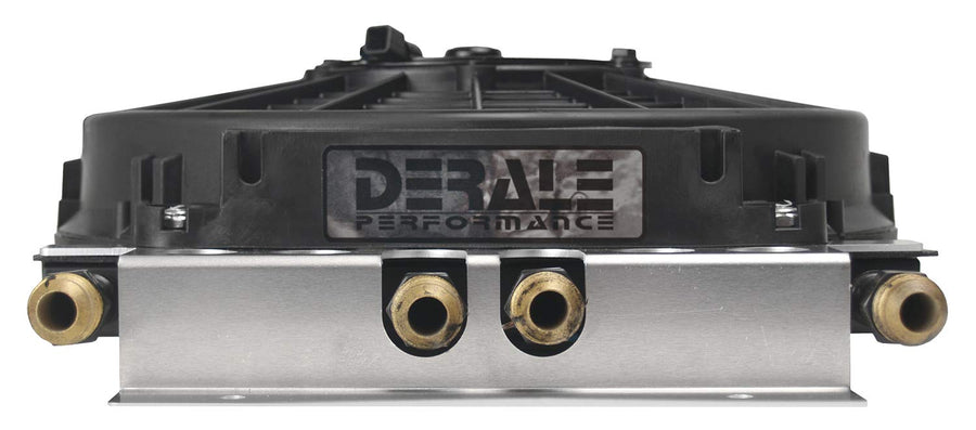 Electra-Cool Derale 15220 Remote Cooler Dual Circuit 2 in 1 Design , Black
