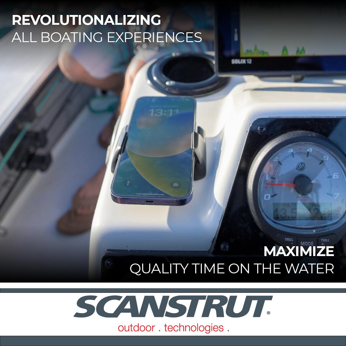 Nano ROKK Wireless - 10W Waterproof Wireless Compact Phone Charging Mount 12/24V Available Q1 2023
