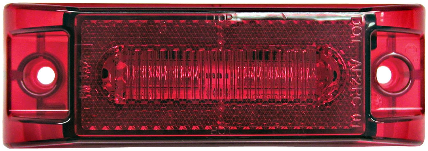 Led Marker/Clearance Peterson M187R-MV, Rectangular, 6.0"X2.0", Mv, Pc