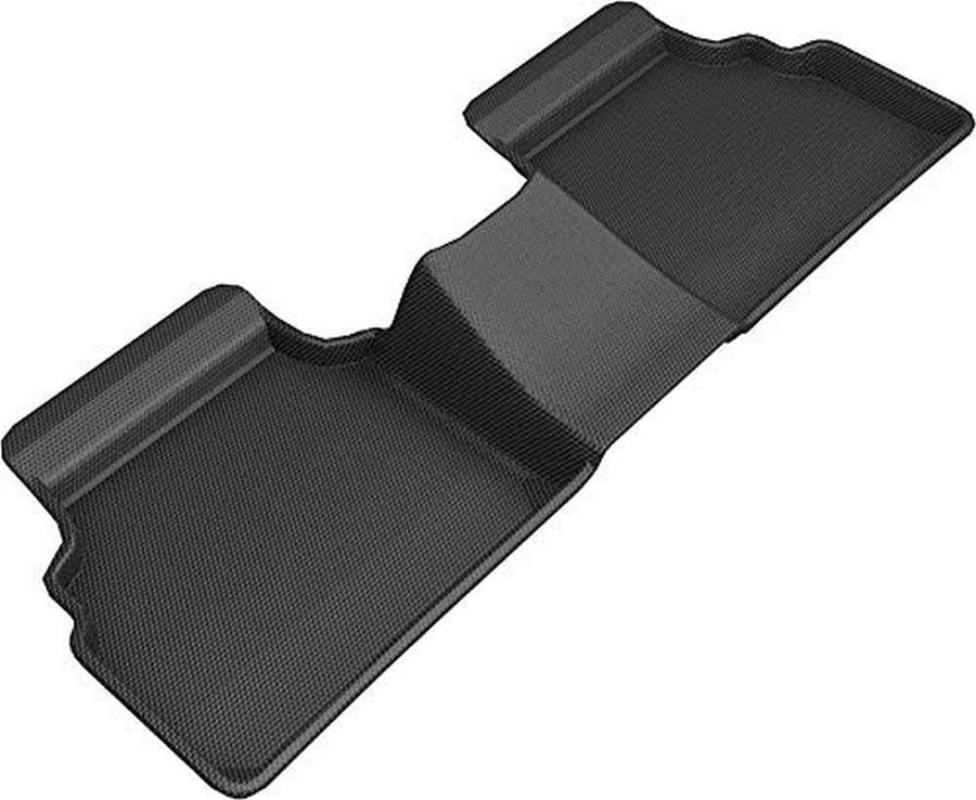 Maxpider 3D Custom Fit Kagu Floor Mat (Black) Compatible with Hyundai Sonata 2020-2026 / Kia K5 FWD 2021-2026 - Second Row
