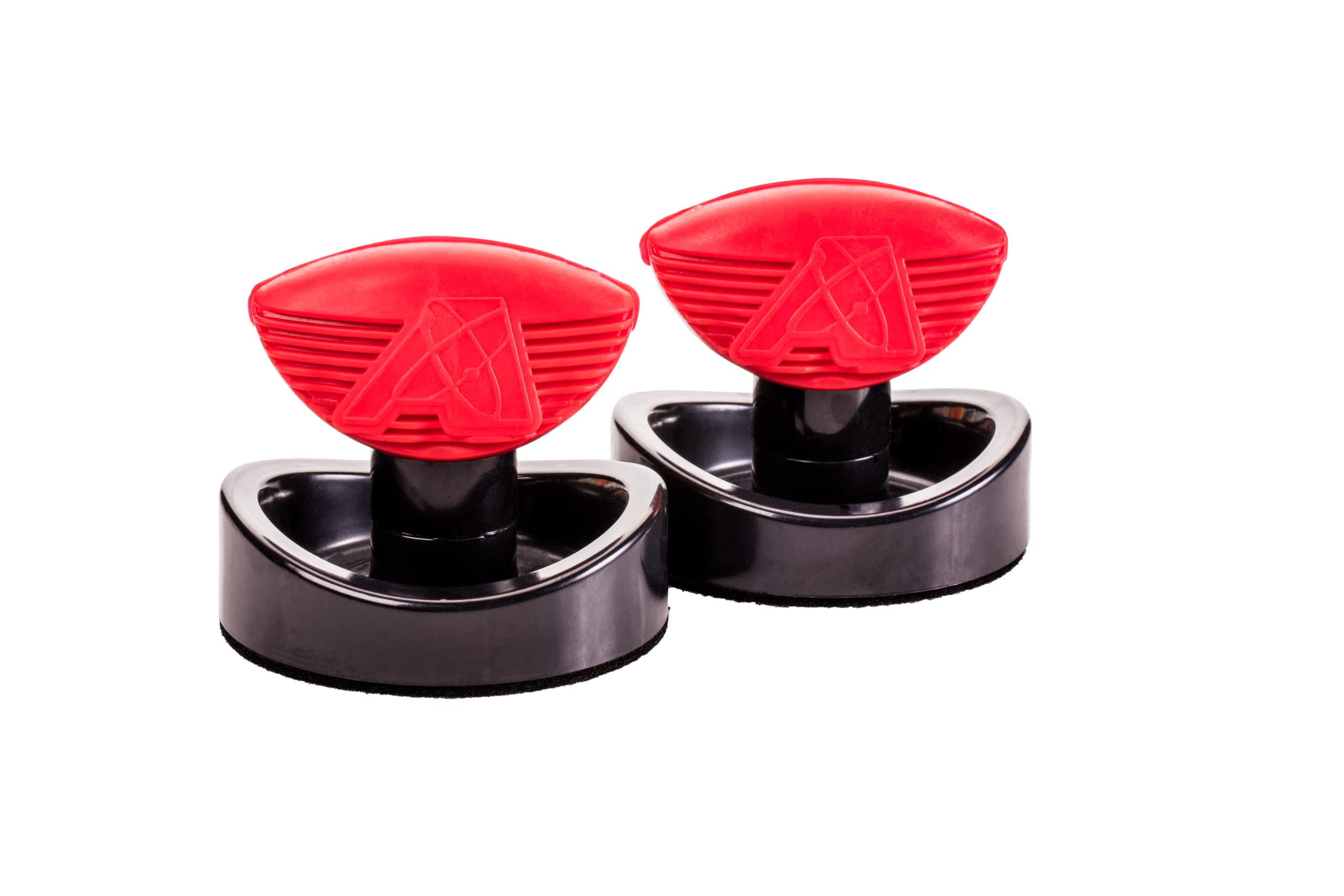 Atomic Premium Ergonomic Air Hockey Strikers for Use with Air Hockey or Push Hockey Tables (2-Pack), One Size (P0274)