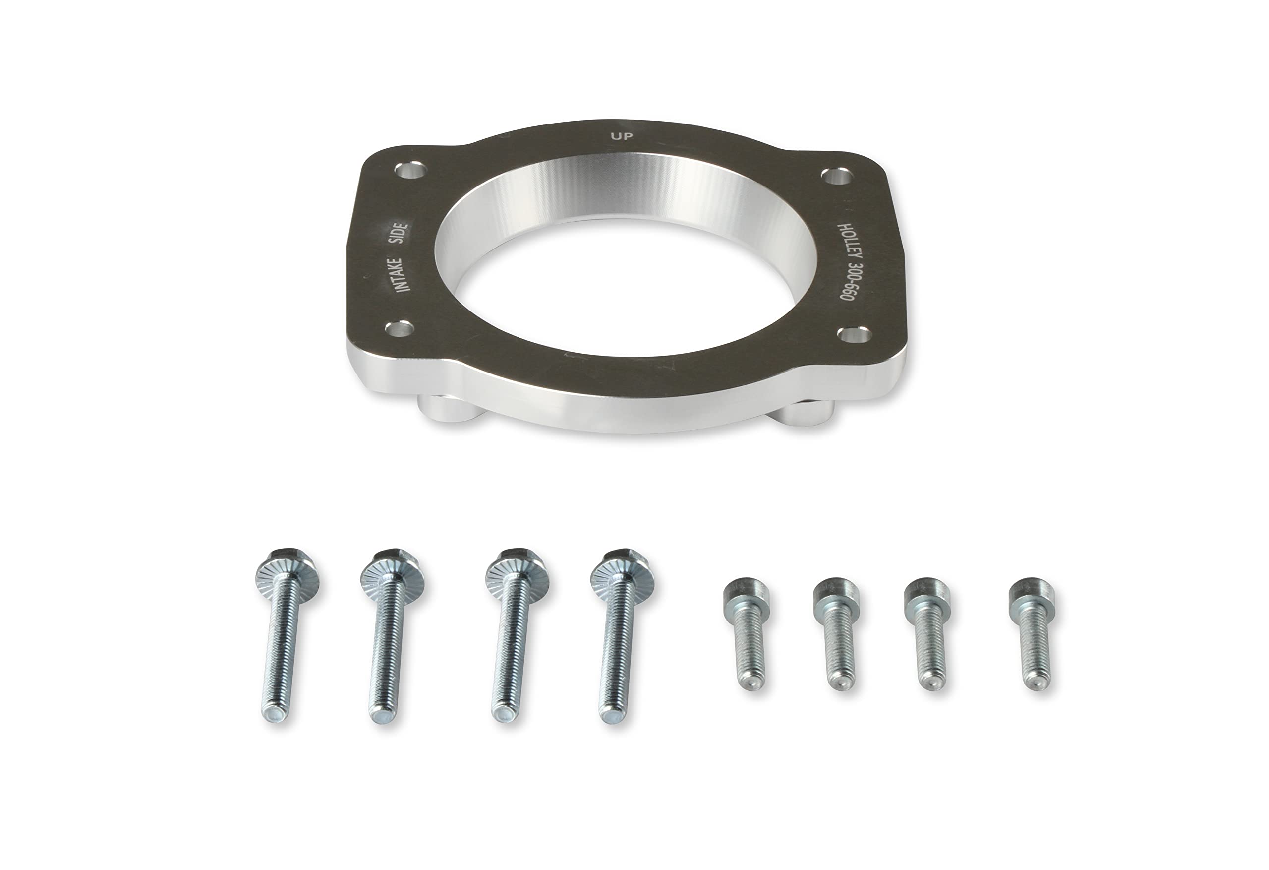 300-660 Holley: Adapter From Ls Throttle Body Intake Flange To 80Mm