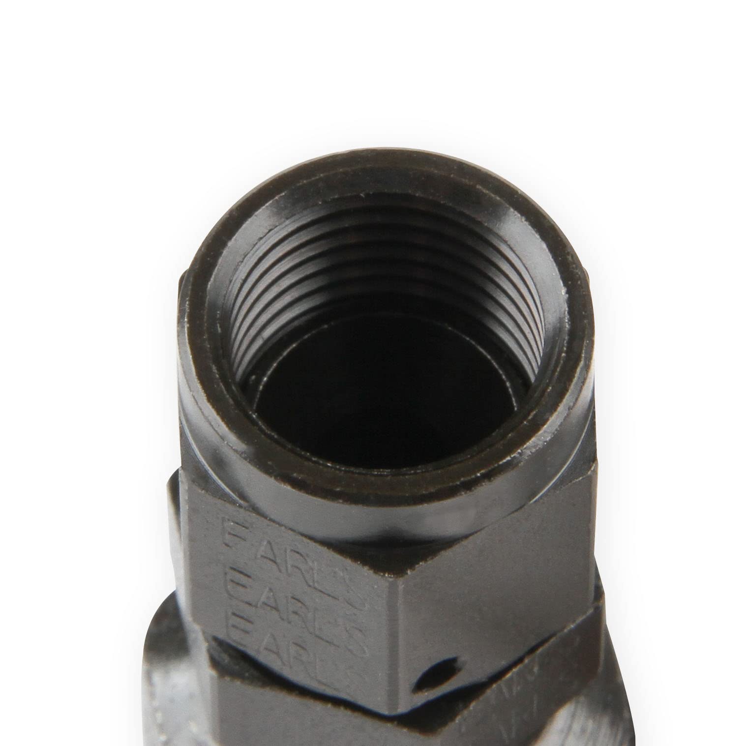 Power Steering Earl's Hose End-Black Chromate 150106ERL