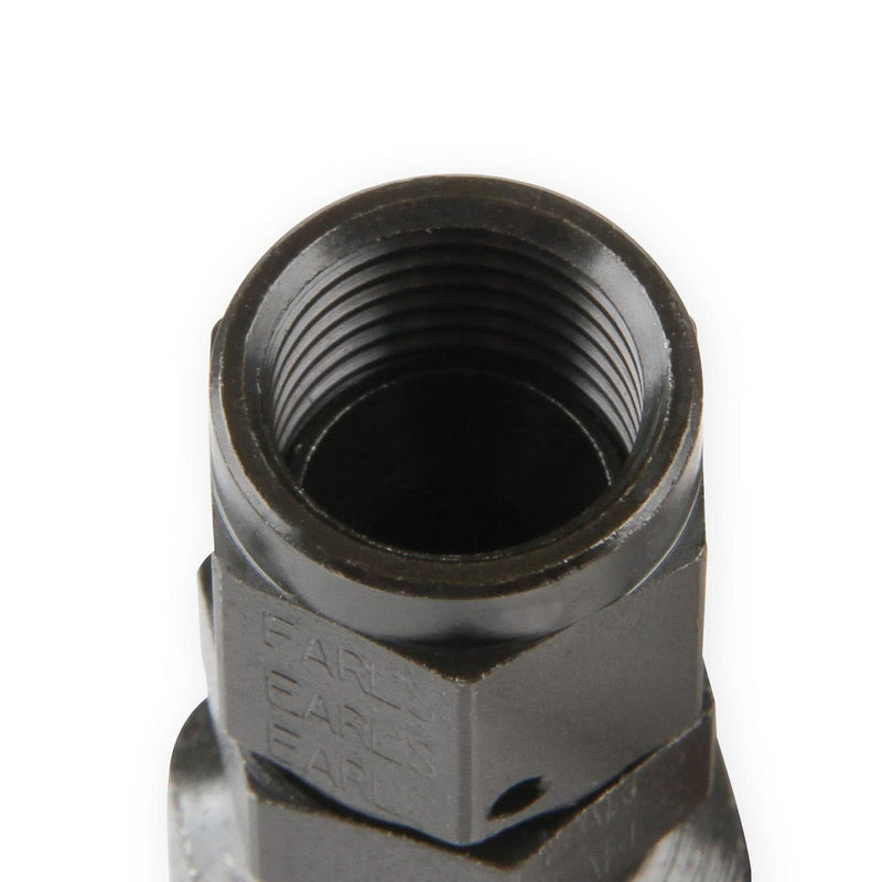 Power Steering Earl's Hose End-Black Chromate 150106ERL