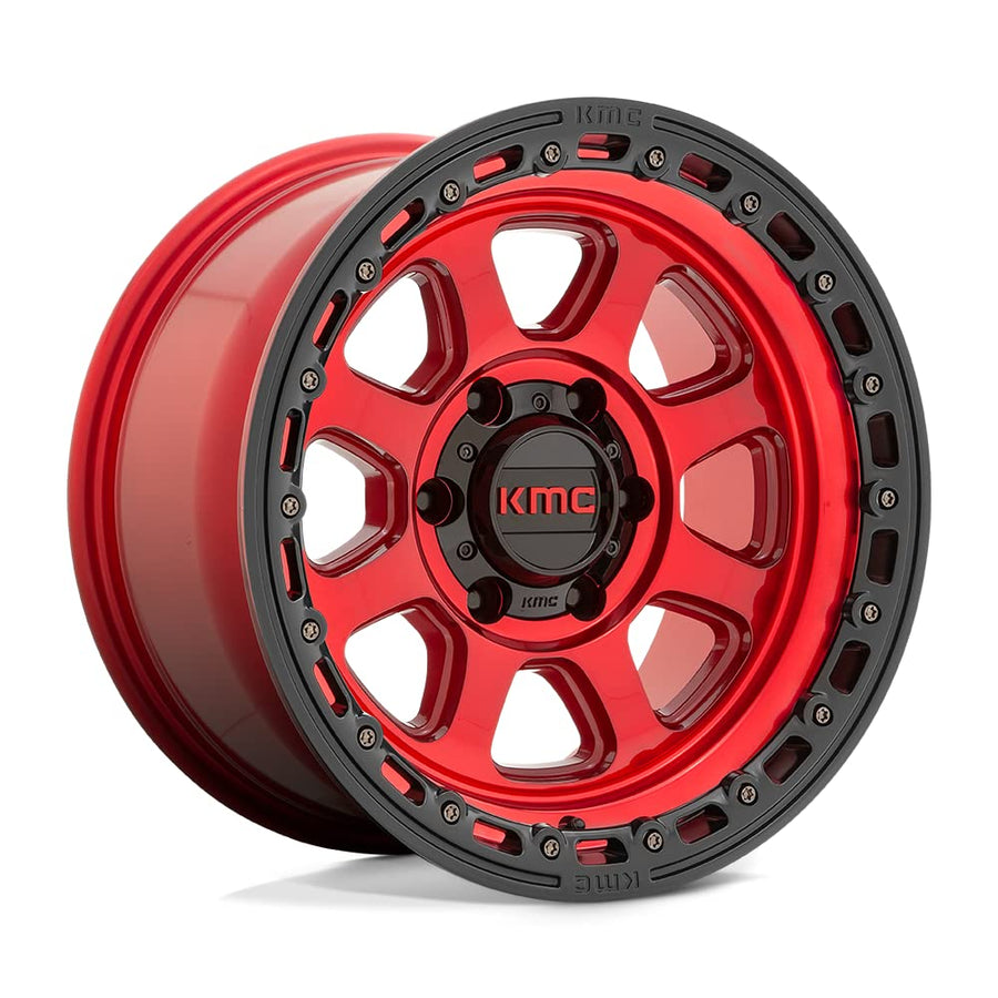 KMC Wheels 17X9 KM548 C-RED BLK-LP 00MM 5X5.0 - KM54879050900