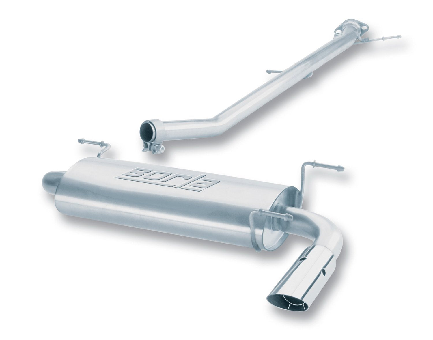 Cat-Back BORLA Performance Exhaust System for 1990-1997 Mazda Miata MX-5 NA 1.6L/ 1.8L 4 Cyl. Automatic/Manual Transmission Rear Wheel Drive 2 Door