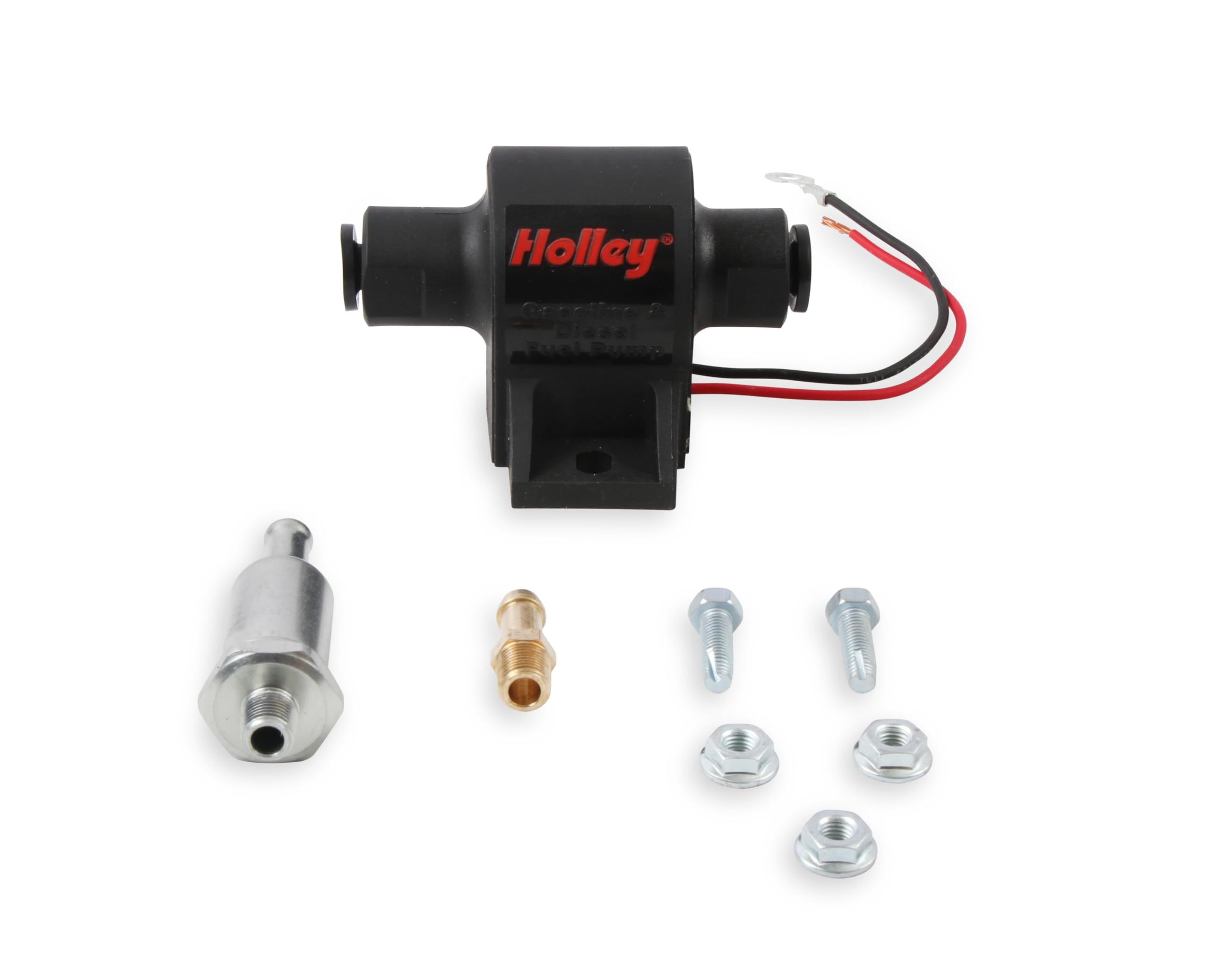32 GPH Holley Mighty Mite Electric Fuel Pump, 4-7 PSI