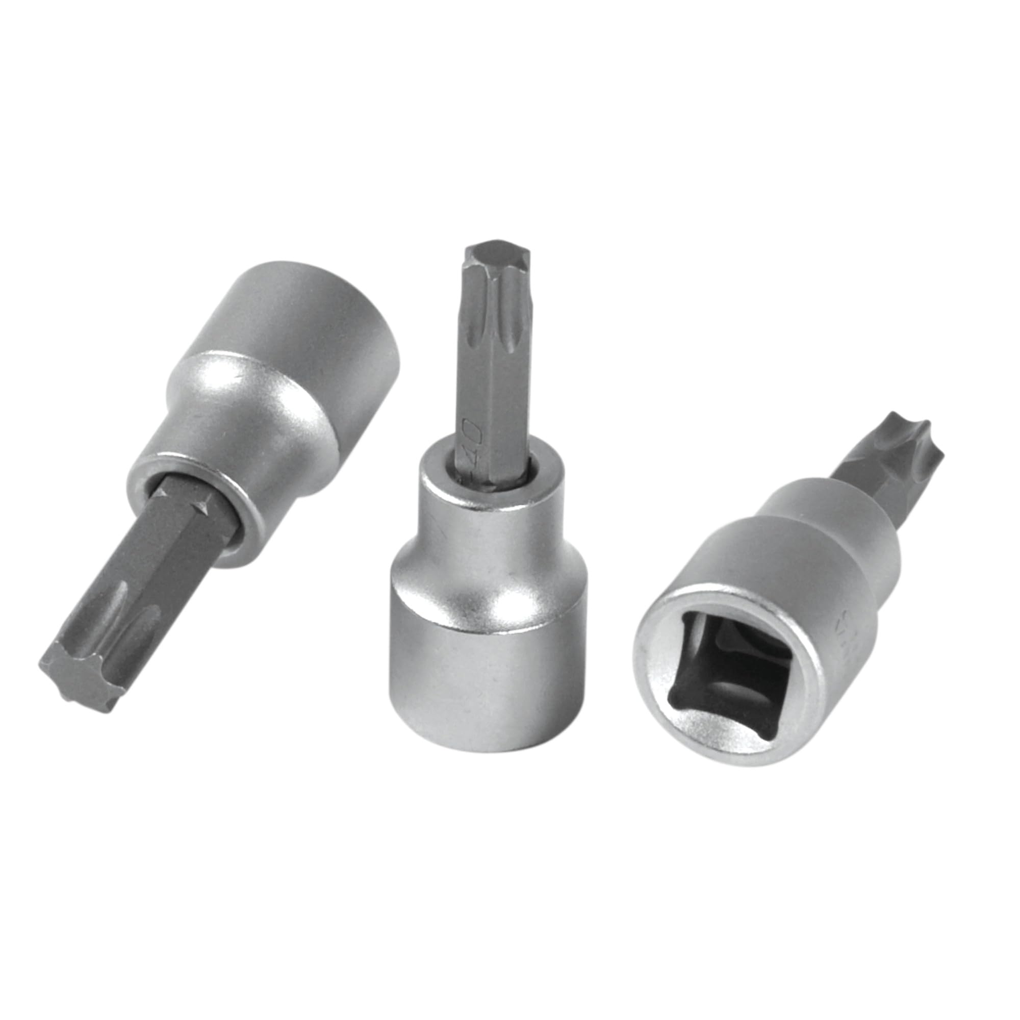 Hardened Alloy Steel Performance Tool W1337 Bits with Professional Sand Finish - Sizes T40, T45 & T50