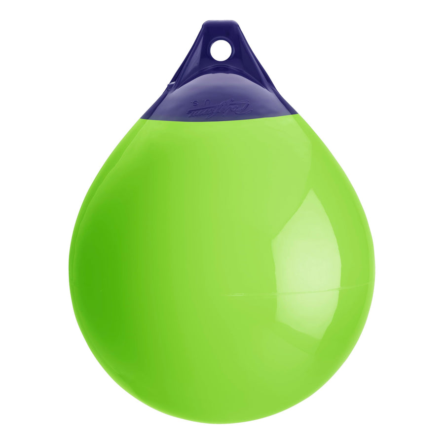 A-3 Standard Blue Ropehold Polyform Buoy - Lime