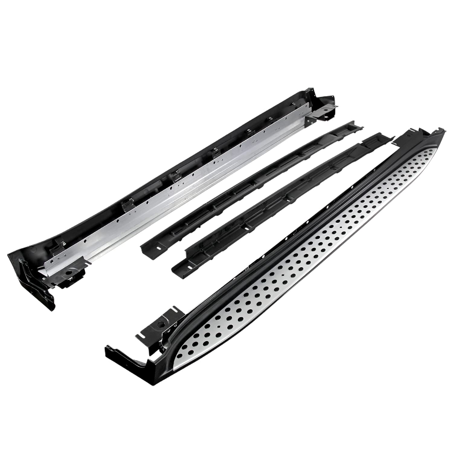 Running Boards Spec-D Tuning Side Step Bars Compatible with 2007-2012 Mercedes Benz GL-Class X164 GL450
