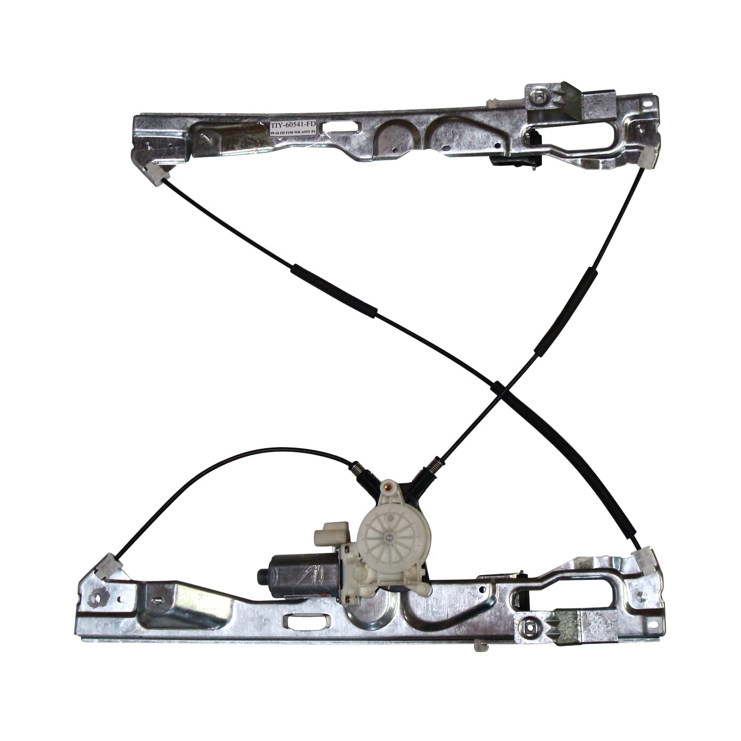 Power Window Motor and Regulator Assembly TYC 660400 Front Left-Side Compatible with 2009-2010 Ford F- Series Pickup (Hvy Dty)
