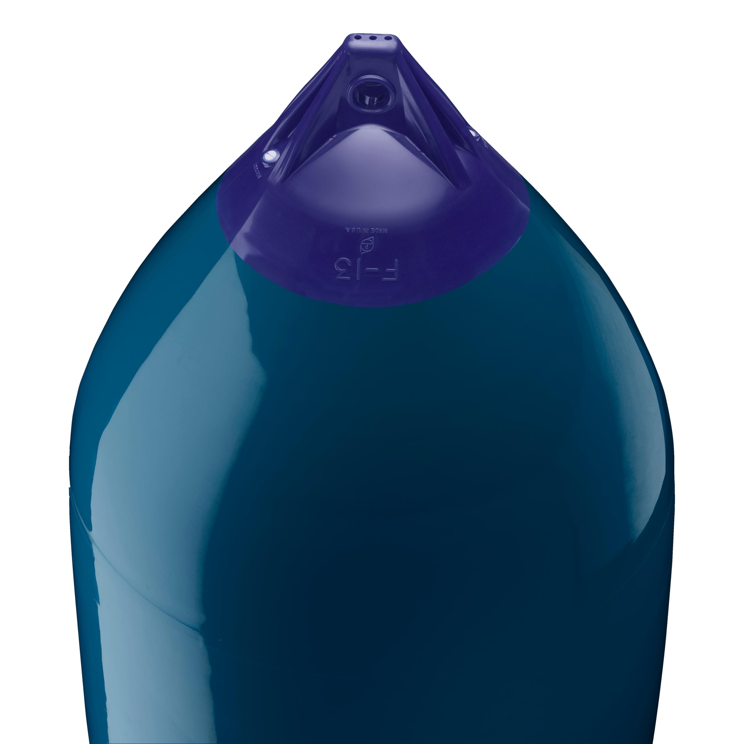 F-13 Standard Blue Ropehold Polyform Boat Fender - Catalina Blue
