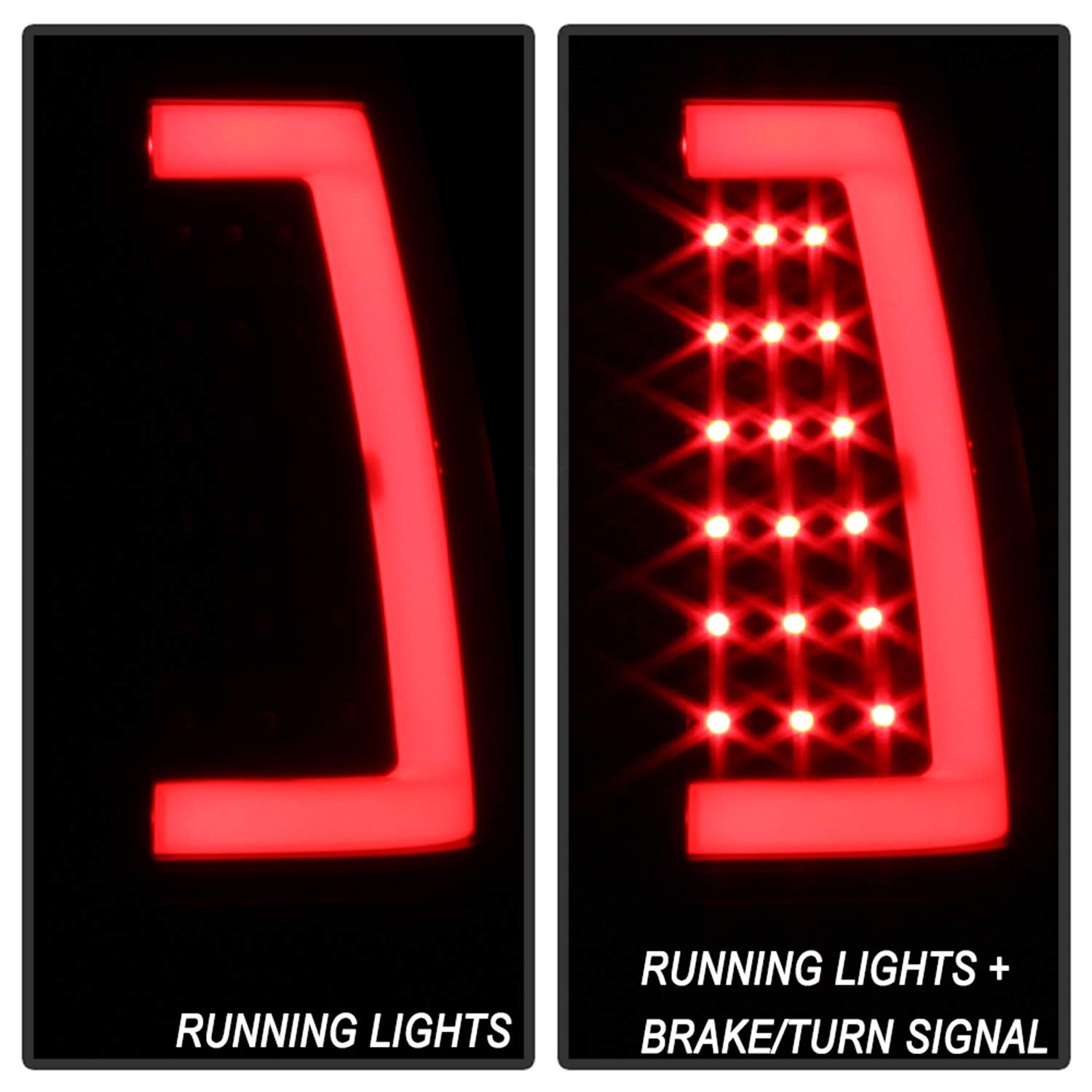 Spyder ALT-ON-CS99V3-LBLED-BSM Tail Light, 1 Pack Xtune