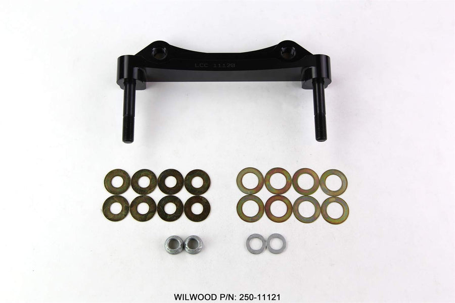 250-11121 Wilwood BRACKET KIT,CALIPER MT,W4A,C5/C6 VETTE