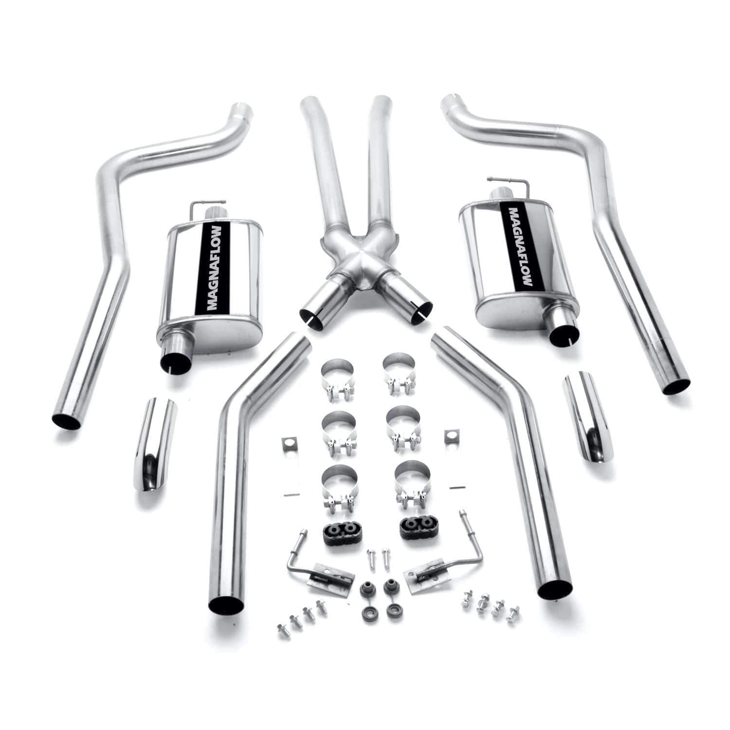 Performance MagnaFlow Exhaust System 15851: Crossmember-Back, Street Series