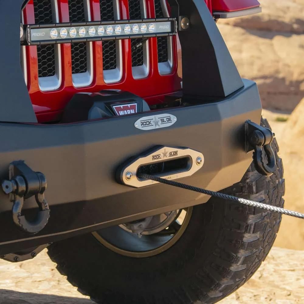Aluminum Fairlead Rock Slide Engineering fits RSE Front Bumpers & All Front Bumpers with Fairlead Access, RSEFL